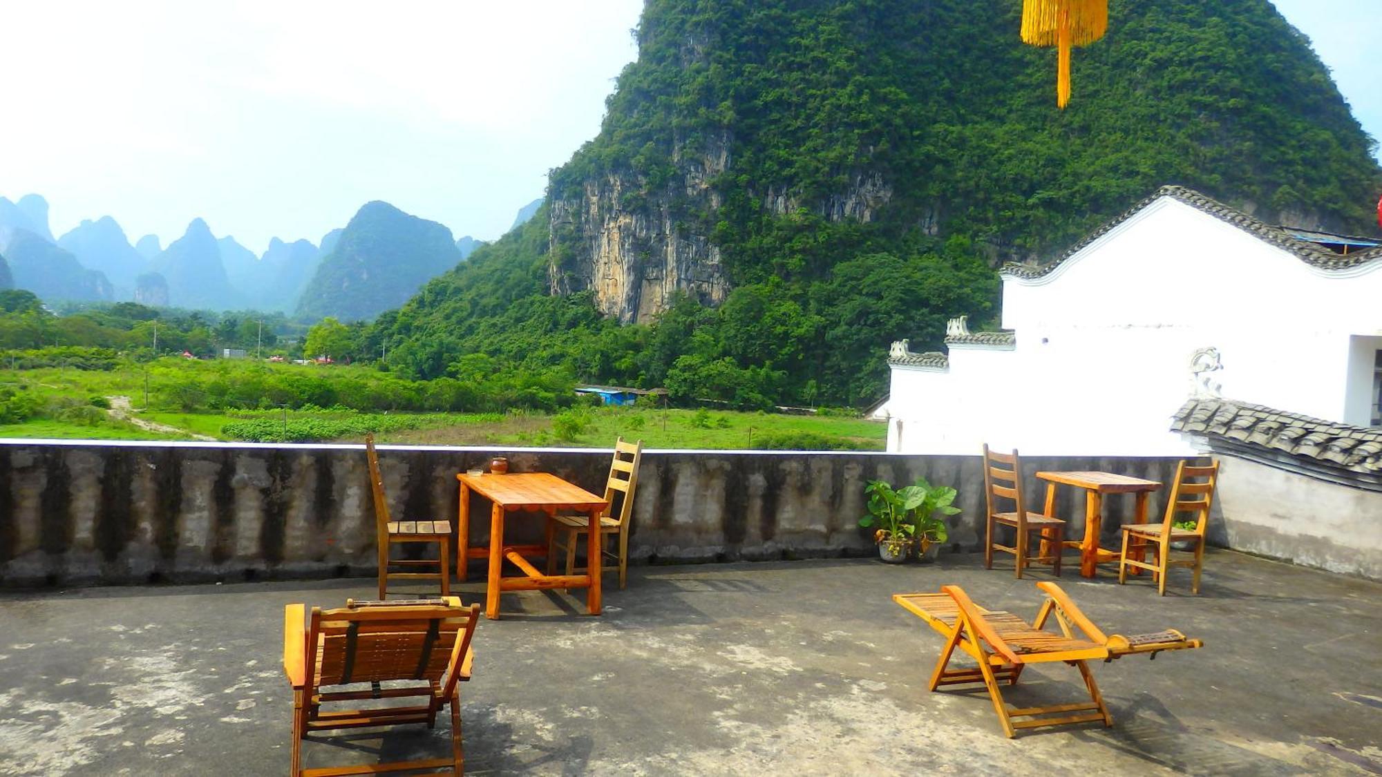 Yangshuo Moon Resort Hotel 구이린 시 객실 사진